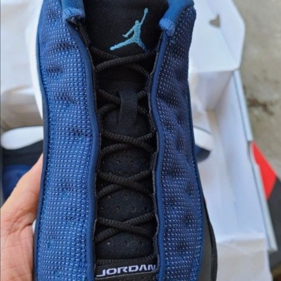 Retro Nike Air Jordan 13 Mid Brave Blue 2017 main image 5